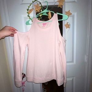 lilly pulitzer cold shoulder long sleeve